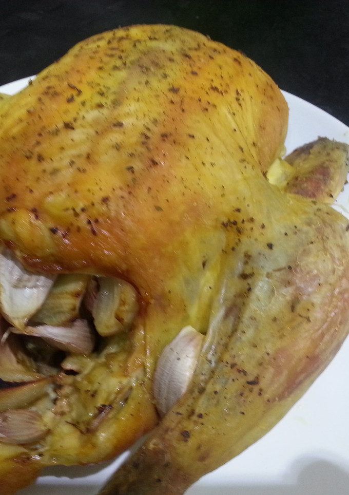 Una foto de Pollo al horno fácil y rápido