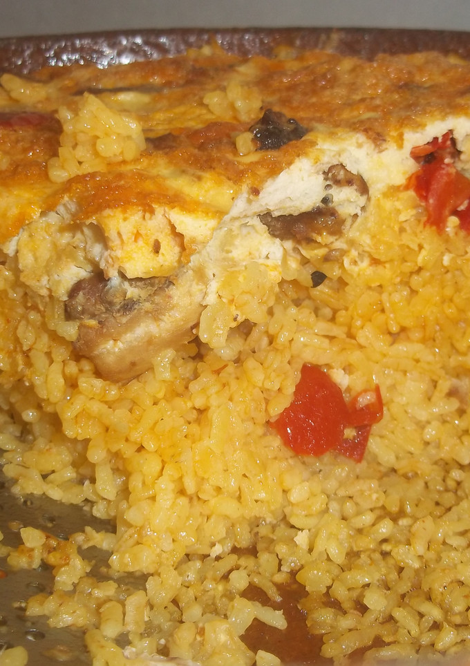 Una foto de Arroz en costra Alicante