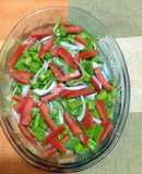 Ensalada de nopales en crudo