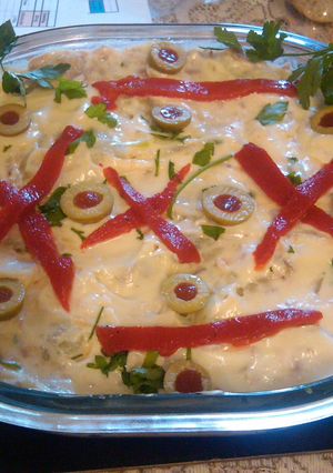 Una foto de Ensalada rusa o Russian salad