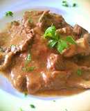 Fricandó de ternera con rovellons