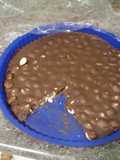 Turrón de chocolate con almendras Thermomix