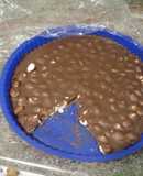 Turrón de chocolate con almendras Thermomix