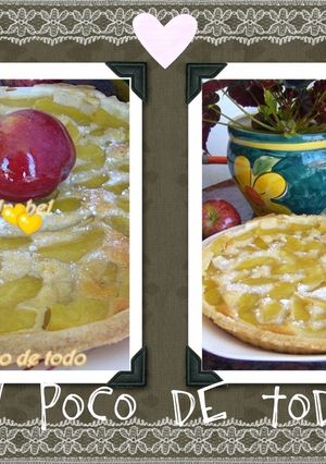 Una foto de Tarta de manzana con masa brisa