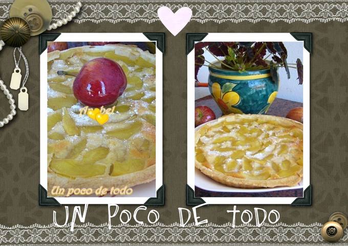 Foto principal de Tarta de manzana con masa brisa