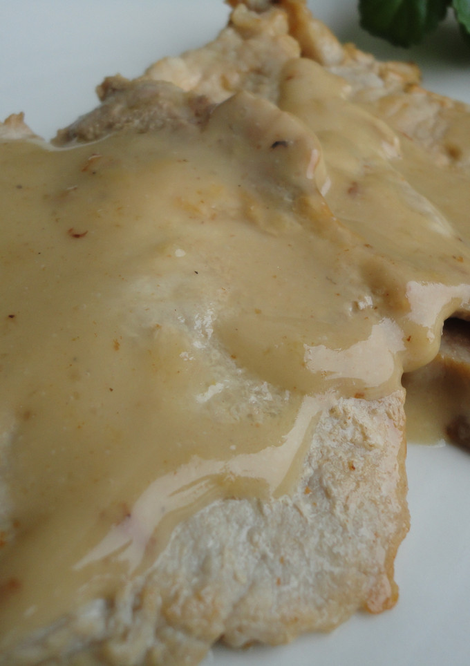 Una foto de Escalopes de cerdo con salsa de limoncello