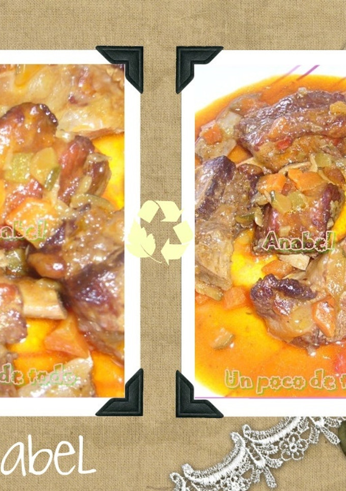 Una foto de Costilla a la sidra