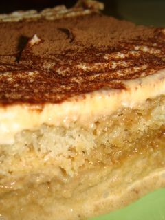 Una foto de Falso tiramisú