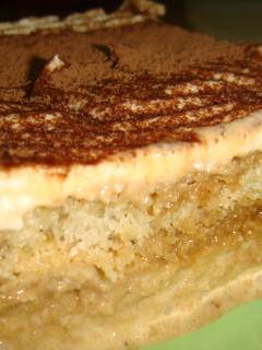 Una foto de Falso tiramisú