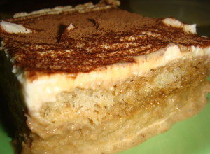 Una foto de Falso tiramisú