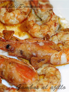 Una foto de Gambas al ajillo caseras