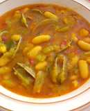 Fabes con almejas al estilo Fe