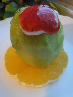 Una foto de Kiwi relleno