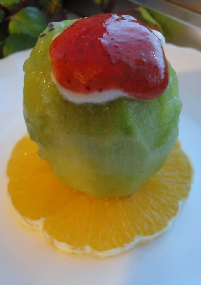 Una foto de Kiwi relleno