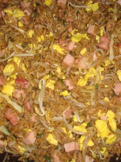 Una foto de Arroz frito a la cubana