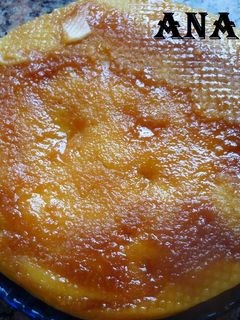 Una foto de Tarta de manzana en microondas