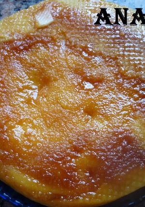 Una foto de Tarta de manzana en microondas