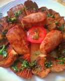 Solomillo de Cerdo y Setas con salsa al ajillo
