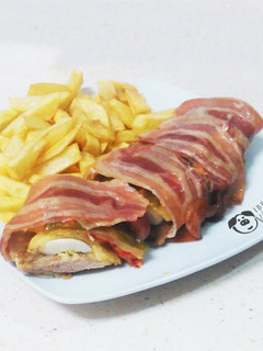 Una foto de Rollito de Secreto Ibérico