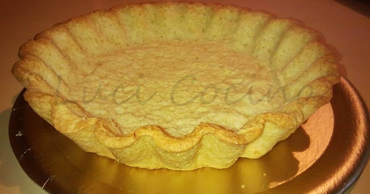oveja Intermedio Colega Masa base para tartas dulces Receta de LuciCocina- Cookpad