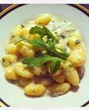 Gnocchi Gorgonzola y Rucula
