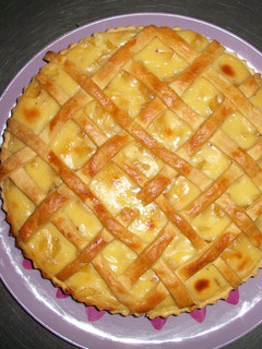 Una foto de Pie de piña