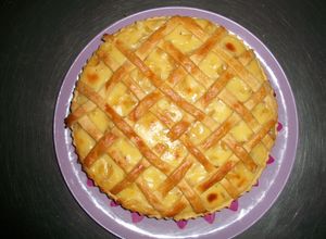 Una foto de Pie de piña