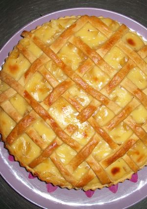 Una foto de Pie de piña