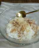 Arroz con leche a la naranja