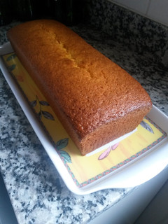 Una foto de Budín facilísimo de mandarina