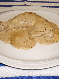 Una foto de Pollo al cava con trufa