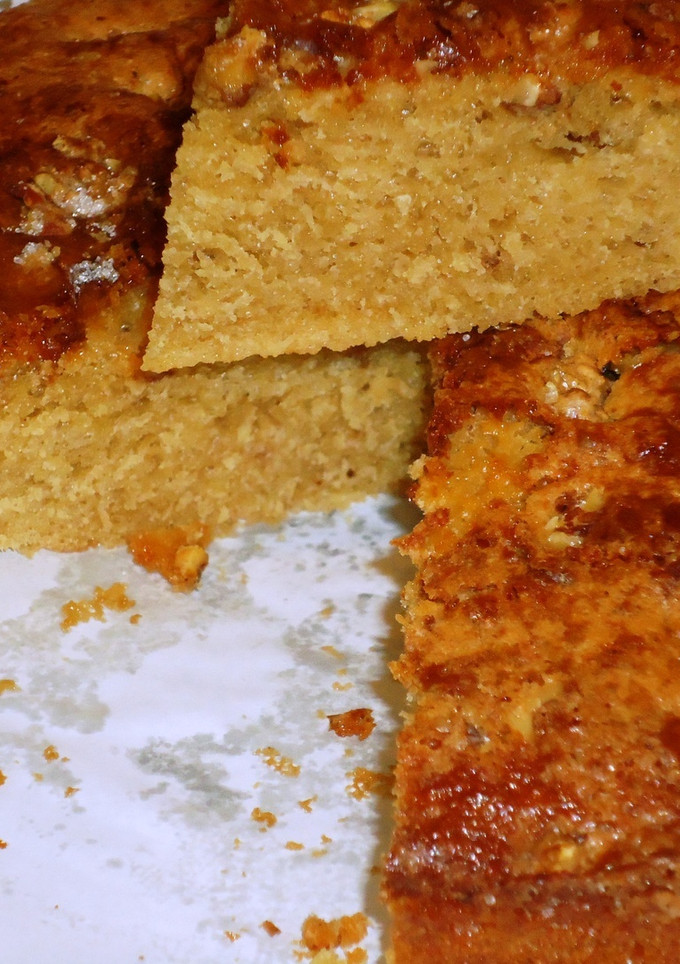 Una foto de Cake de naranja y nueces