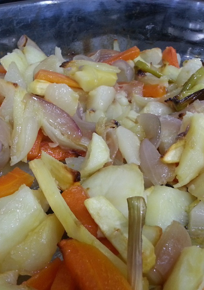 Una foto de Asado de verduras