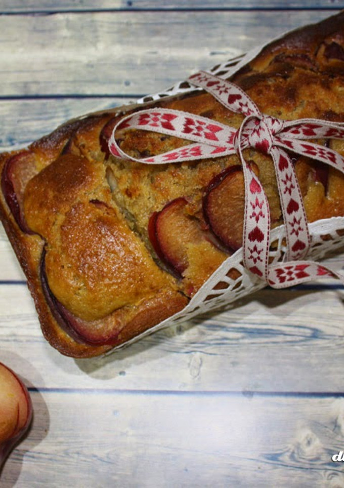 Una foto de Plum Cake de ciruelas y naranja 
