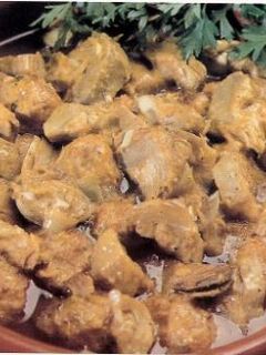Una foto de Alcachofas con albóndigas