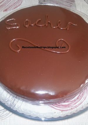 Una foto de Tarta sacher