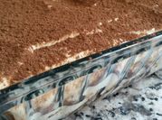 Una foto de tiramisu con mascarpone