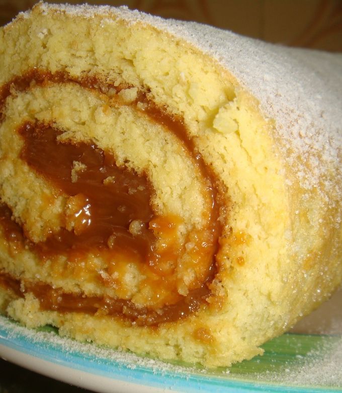 Una foto de Arrollado de dulce de leche (como lo hacía mi abuela)