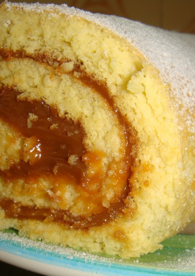 Una foto de Arrollado de dulce de leche (como lo hacía mi abuela)