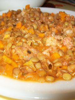Una foto de Lentejas con chorizos