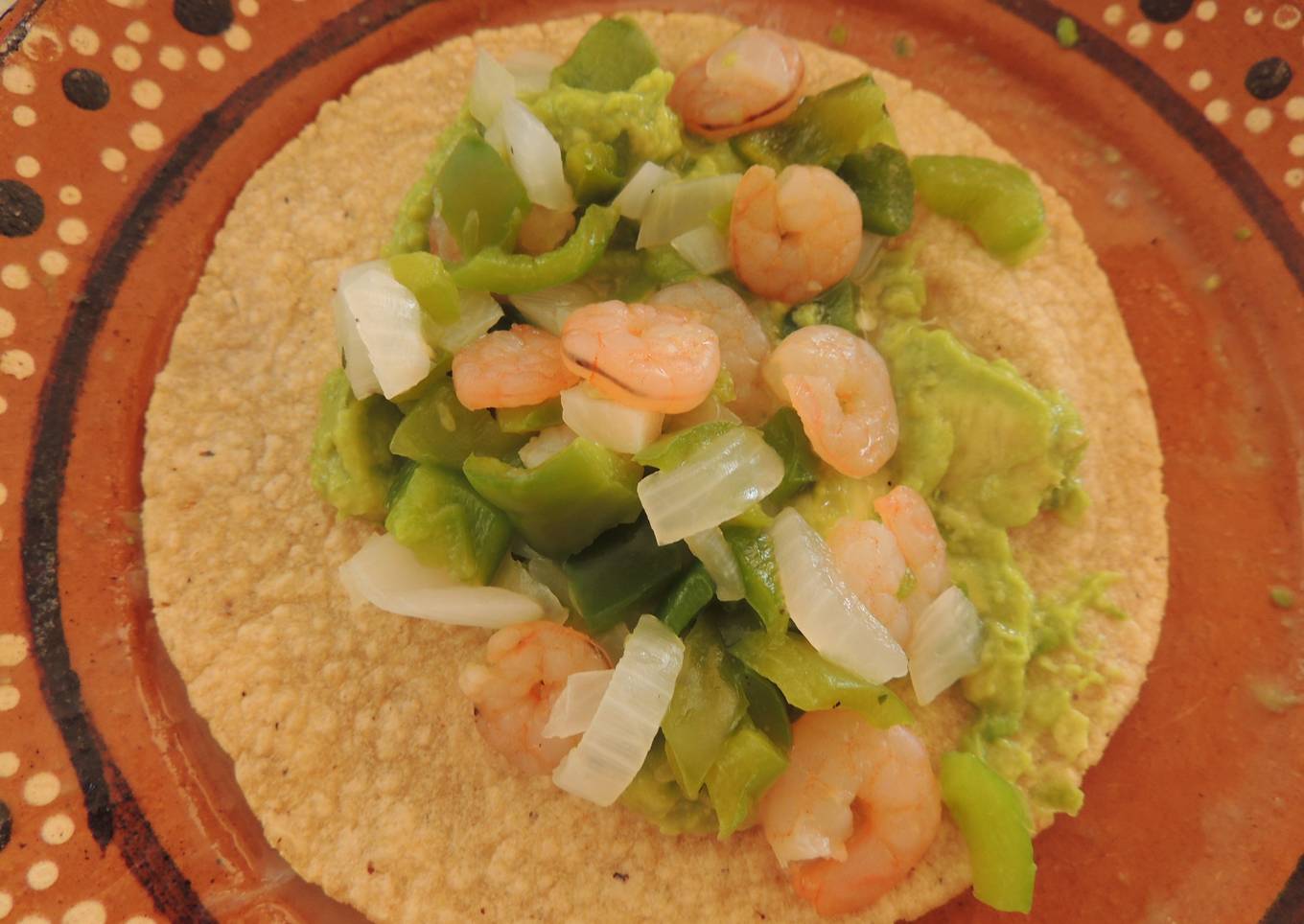 Tacos de camarón