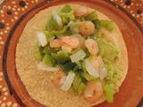 Tacos de camarón