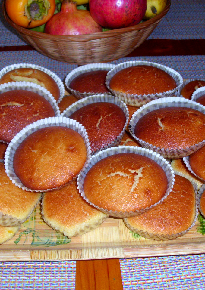 Una foto de Magdalenas de toffe