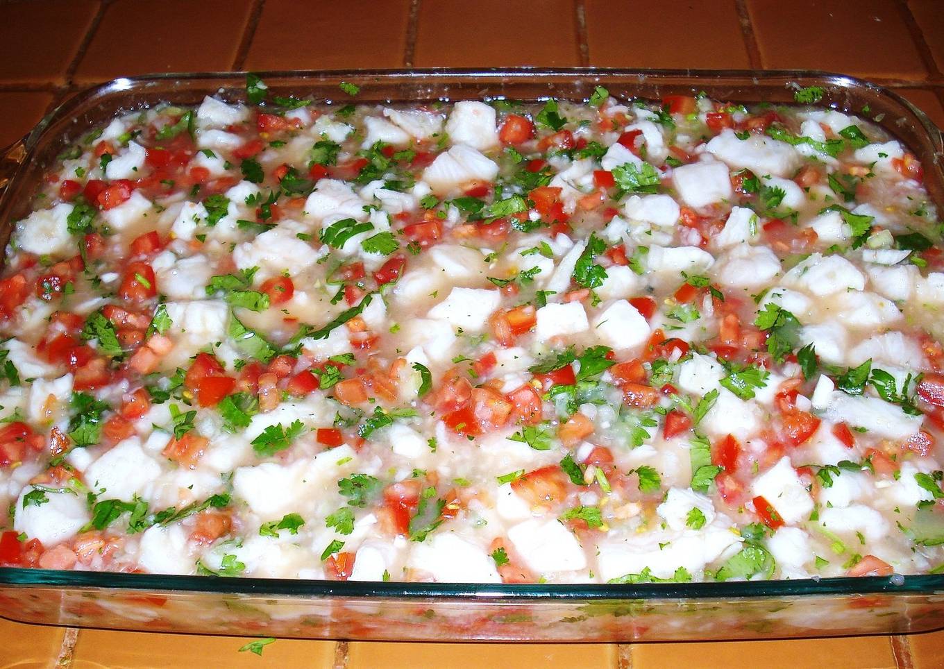 Ceviche de Pescado a la acapulqueña