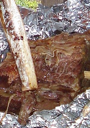 Una foto de Barbacoa de costilla de res