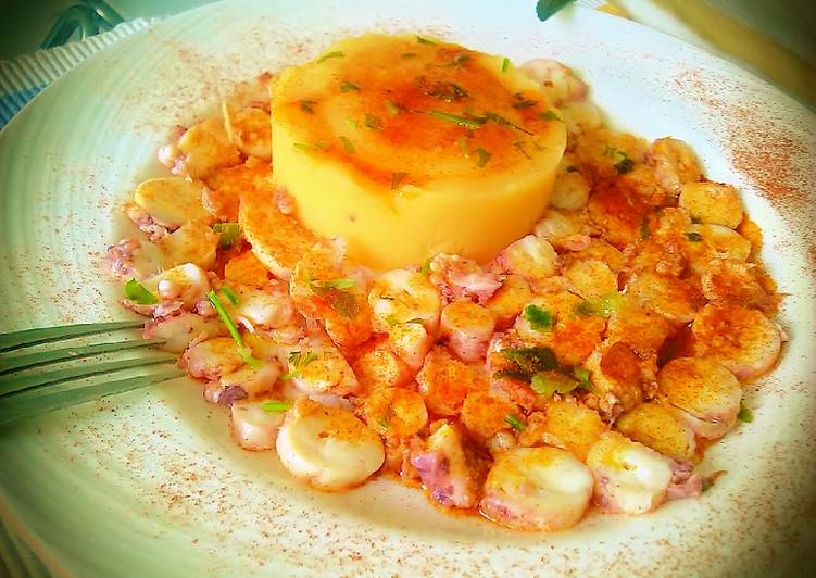 Pulpo a la gallega distinto