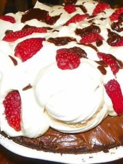 Una foto de Torta brownie Gabriela