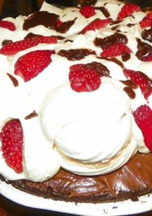 Una foto de Torta brownie Gabriela