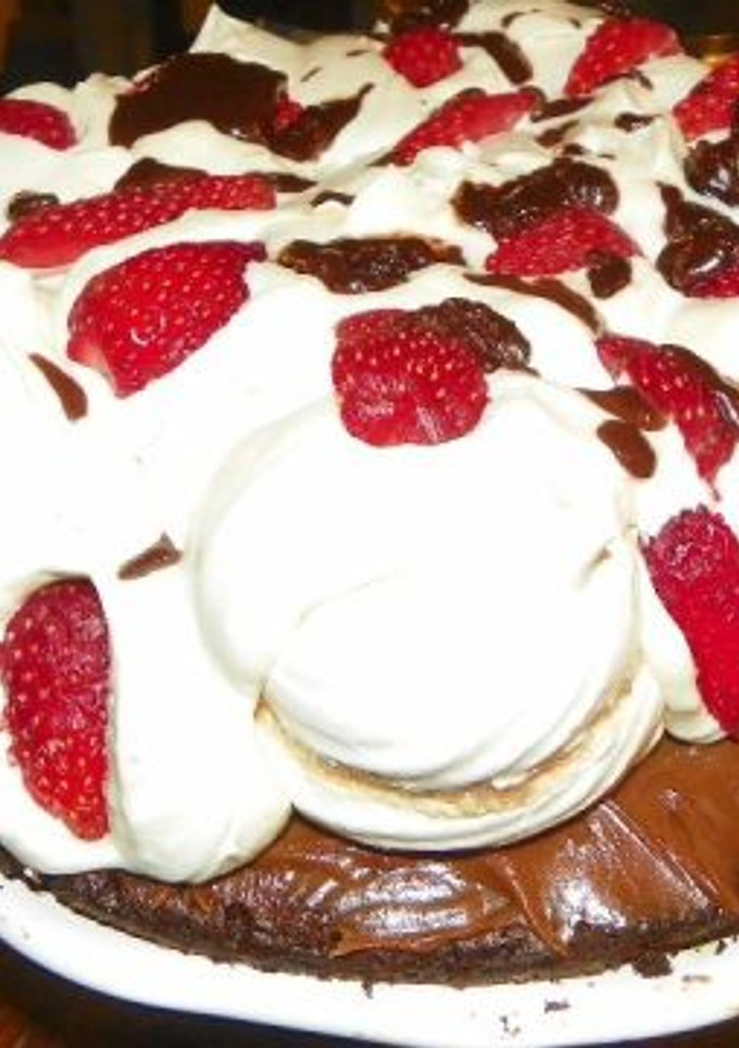Una foto de Torta brownie Gabriela