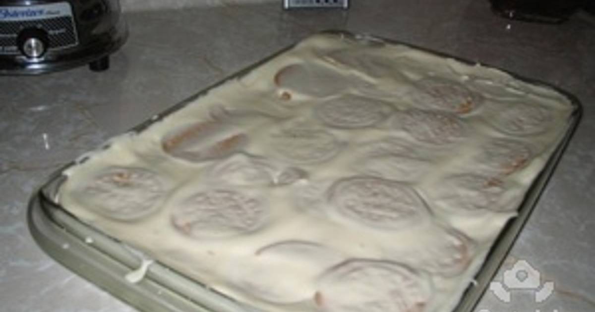 Pastel helado de limón Receta de tafo- Cookpad